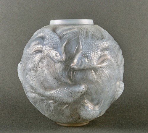 Antiquités - 1924 René Lalique - Vase Formose