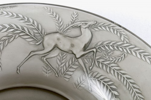 1925 René Lalique - Coupe Gazelles - BG Arts