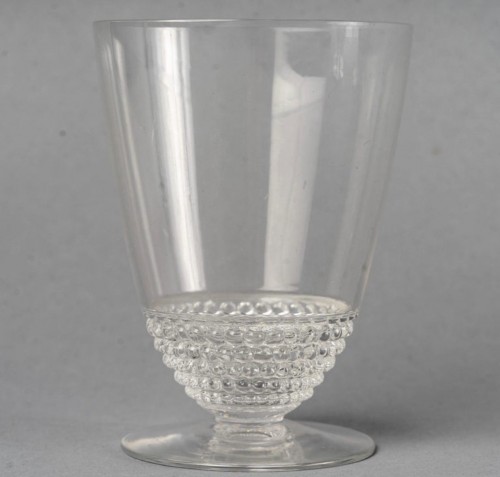 1930 René Lalique - Set Of Tablewares Glasses Nippon 32 Pieces - 