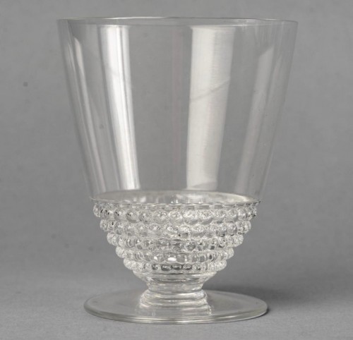 20th century - 1930 René Lalique - Set Of Tablewares Glasses Nippon 32 Pieces