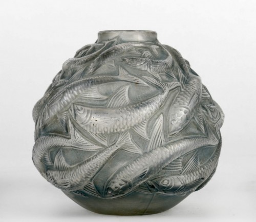 Antiquités - 1927 Rene Lalique - Vase Oleron