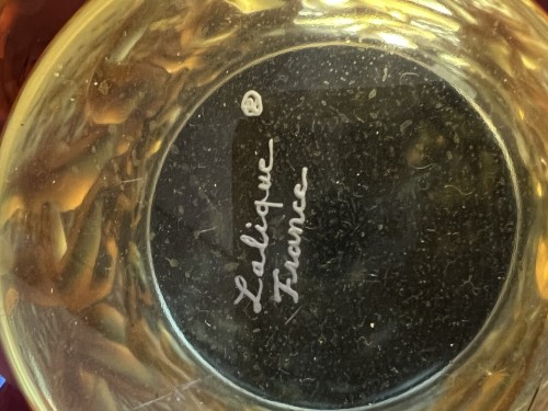Lalique France d'après René Lalique - Vase Bacchantes - Art Déco