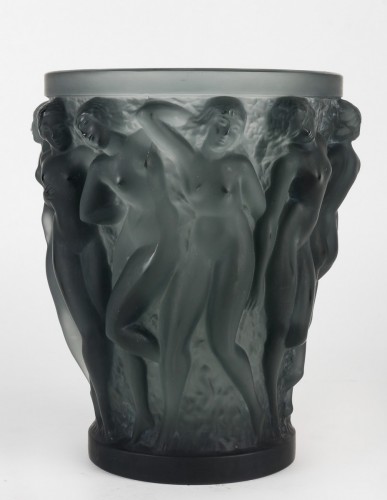 Antiquités - Lalique France d'après René Lalique - Vase Bacchantes