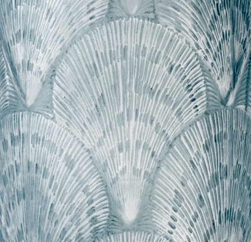 20th century - 1920 René Lalique - Vase Coquilles