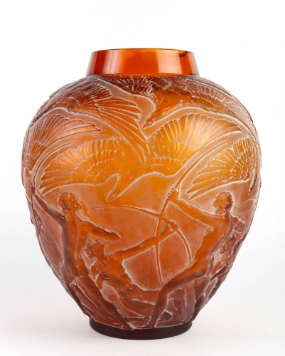 1921 René Lalique - Vase Archers - BG Arts