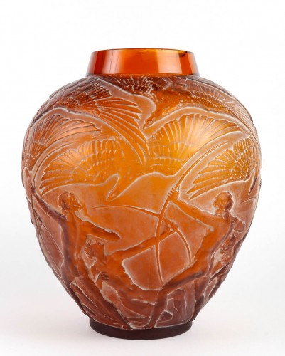 1921 René Lalique - Vase Archers - 