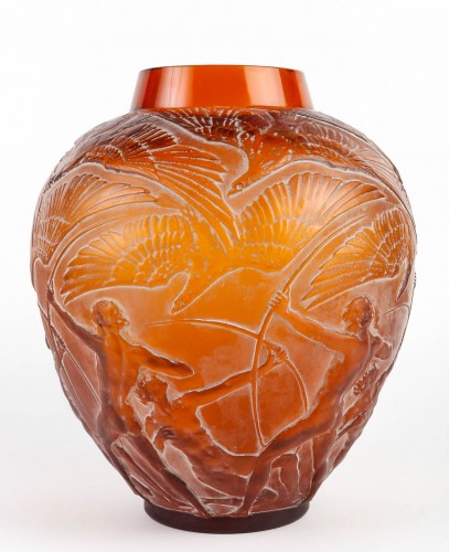 1921 René Lalique - Vase Archers - Art Déco