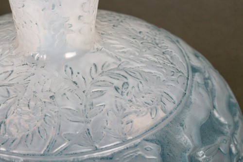 Antiquités - 1923 René Lalique - Vase Lièvres