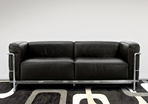 Le Corbusier &amp; Cassina - Pair Of Sofas Lc3 - Seating Style 
