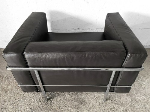 Seating  - Le Corbusier &amp; Cassina - 3 Armchairs LC3