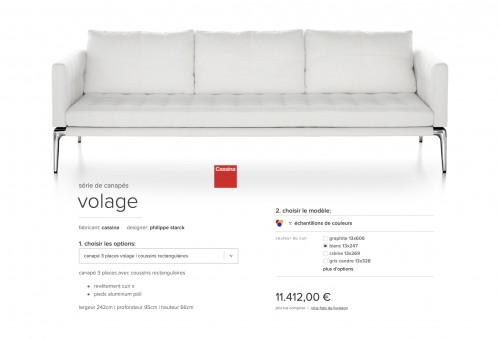 Philippe Starck &amp; Cassina - Sofa Volage 243 - 