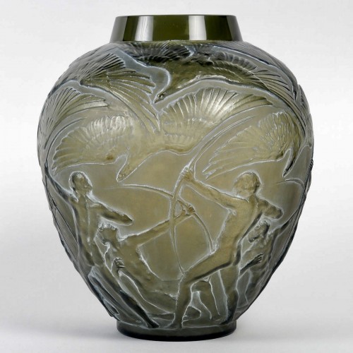 1921 René Lalique - Vase Archers - Art Déco