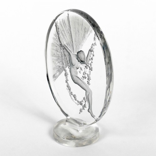 Verrerie, Cristallerie  - 1919 René Lalique - Cachet Figurine se balançant