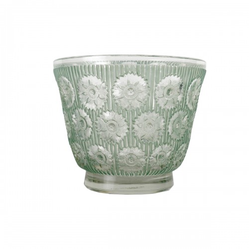 1937 René Lalique - Vase Edelweiss