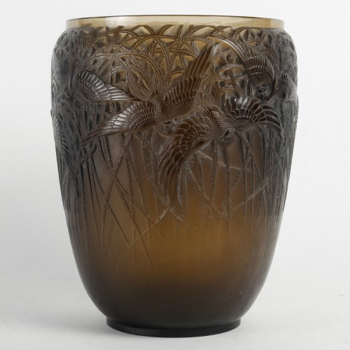 Glass & Crystal  - 1926 René Lalique - Vase Aigrettes