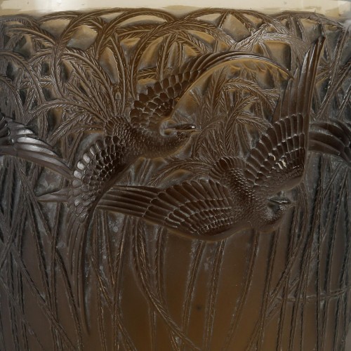1926 René Lalique - Vase Aigrettes - Art Déco