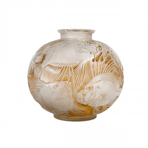 1921 René Lalique - Vase Poissons