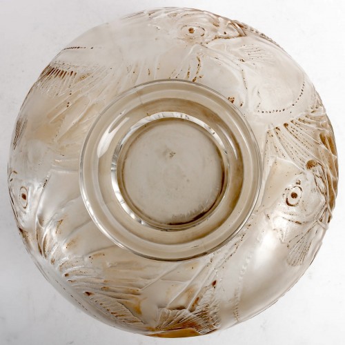 1921 René Lalique - Vase Poissons - BG Arts