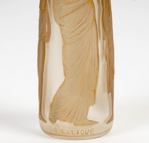 1910 René Lalique - Flacon Ambre Antique Pour Coty - Art Déco