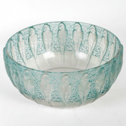 1931 René Lalique - Bowl Perruches - 