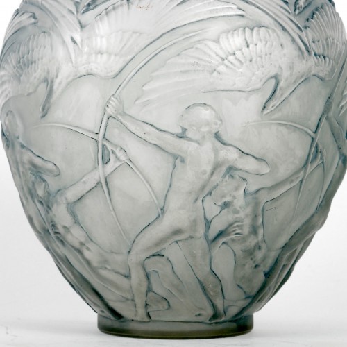 Verrerie, Cristallerie  - 1921 René Lalique - Vase Archers