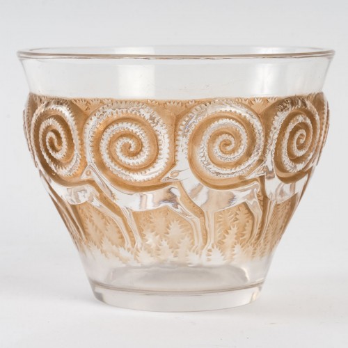 20th century - 1933 René Lalique - Vase Rennes