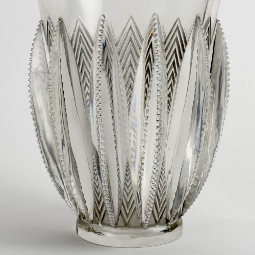 Verrerie, Cristallerie  - 1934 René Lalique - Vase Gerardmer