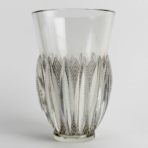1934 René Lalique - Vase Gerardmer - Art Déco