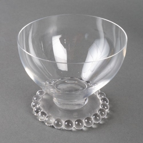 1935 René Lalique - Service de 34 pièces de verre Boules Andlau - BG Arts