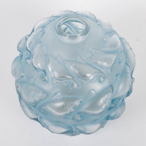 1928 René Lalique - Vase Camaret - BG Arts