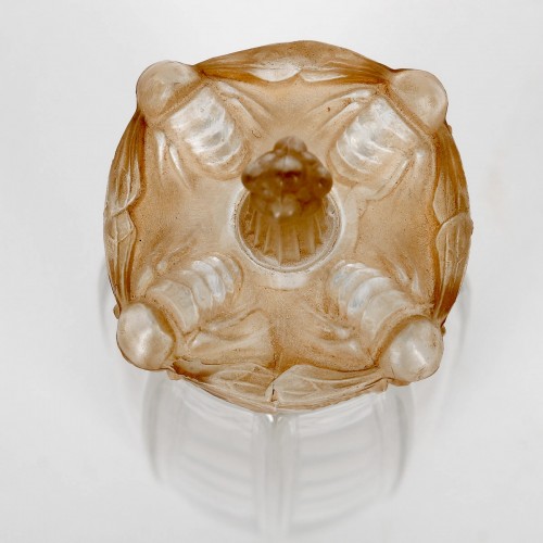 1911 René Lalique - Flacon Carnette Guêpes - Art nouveau