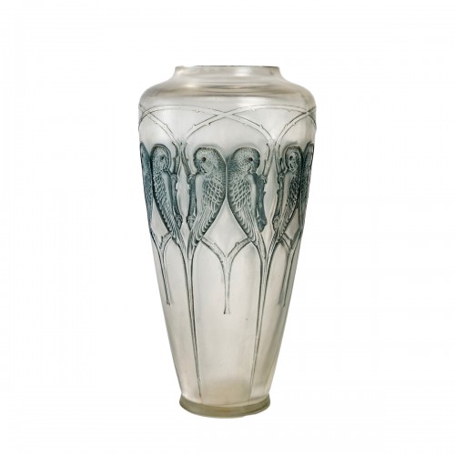 1919 René Lalique - Vase Inséparables