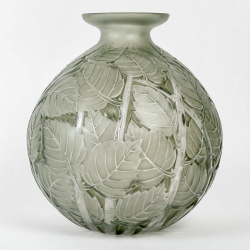 1929 René Lalique - Vase Milan - Art Déco