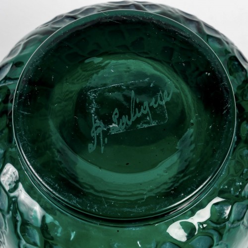 XXe siècle - 1921 René Lalique - Vase Méduse