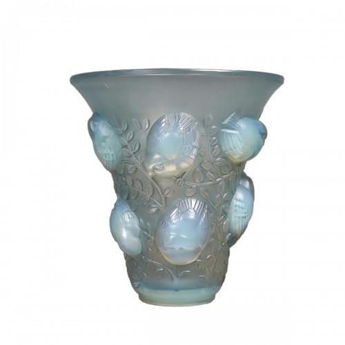 1930 René Lalique -  Vase Saint François