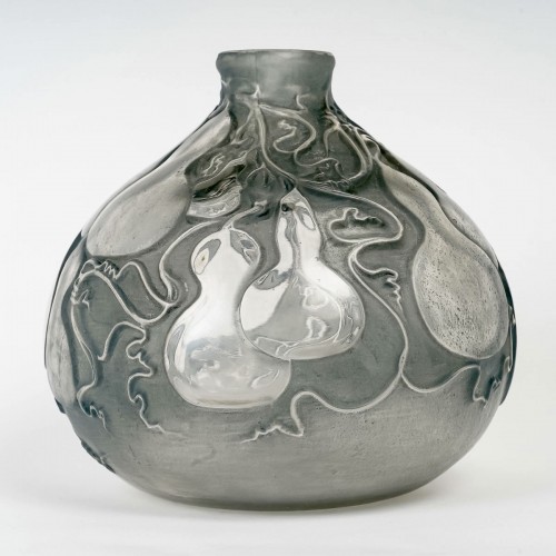 Art nouveau - 1914 René Lalique - Vase Courges