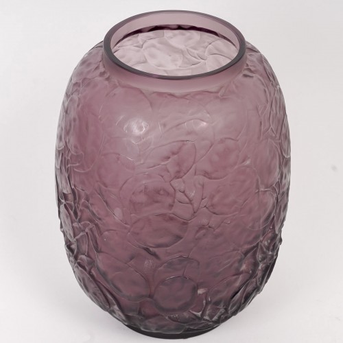 Verrerie, Cristallerie  - 1914 René Lalique - Vase Monnaie du Pape