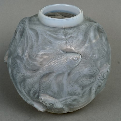 1924 René Lalique - Vase Formose - Verrerie, Cristallerie Style Art Déco