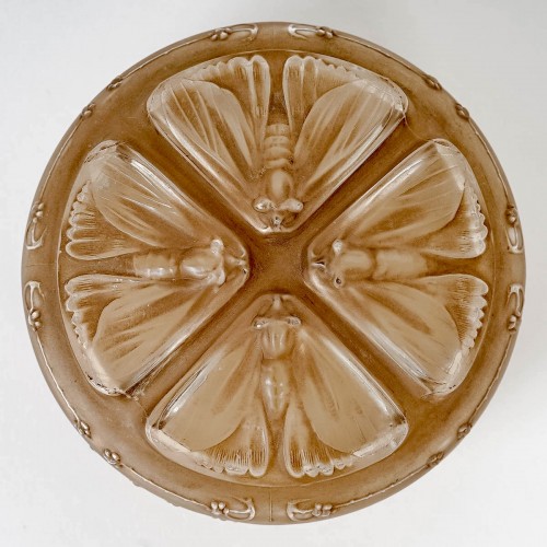 1911 René Lalique - Boîte Quatre Papillons - BG Arts