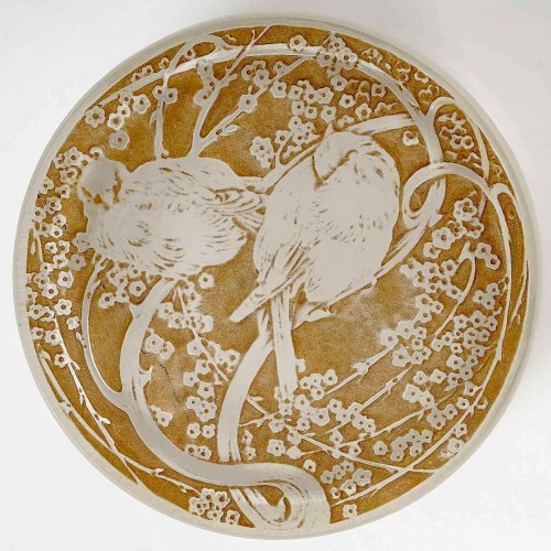 Art Déco - 1919 René Lalique - Boîte Deux Oiseaux