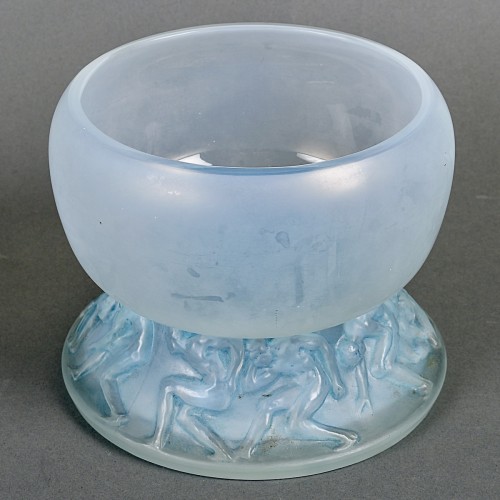 Verrerie, Cristallerie  - 1914 René Lalique - Vase Lutteurs