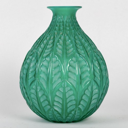 1924 René Lalique - Vase Malesherbes - Art Déco