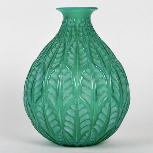1924 René Lalique - Vase Malesherbes - Art Déco