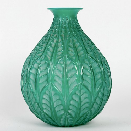Art Déco - 1924 René Lalique - Vase Malesherbes