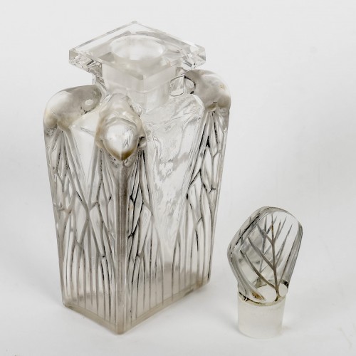 1912 René Lalique Perfume Bottle Cigalia Roger &amp; Gallet - 