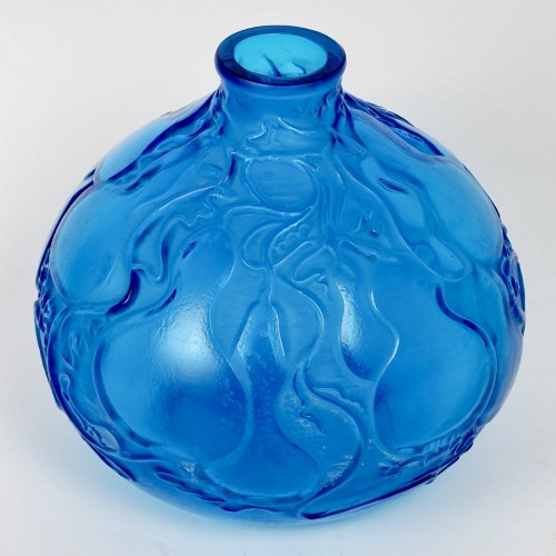 Verrerie, Cristallerie  - 1914 René Lalique - Vase Courges