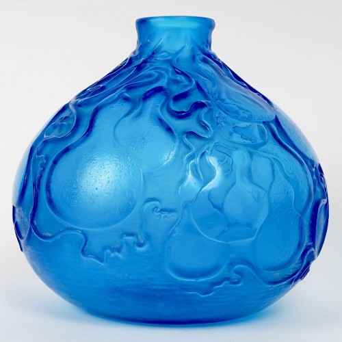 20th century - 1914 Rene Lalique - Vase Courges