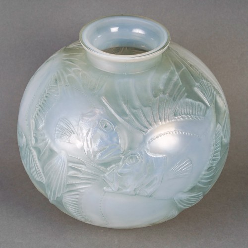 1921 René Lalique - Vase Poissons Fishes - Glass & Crystal Style Art Déco