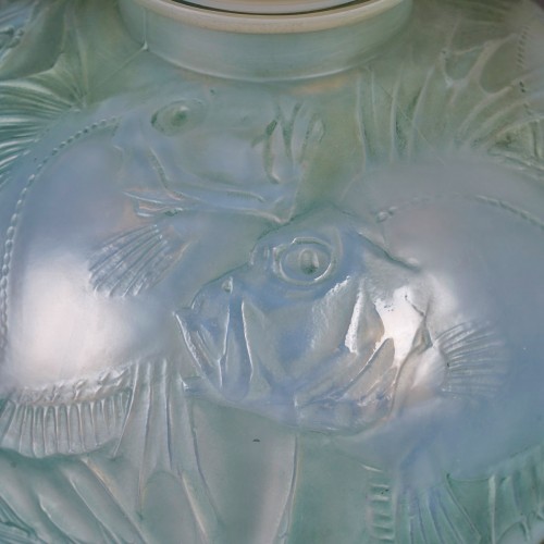 Glass & Crystal  - 1921 René Lalique - Vase Poissons Fishes