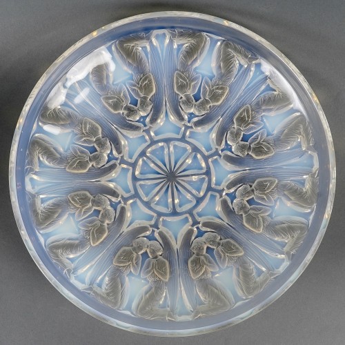 1930 René Lalique - Coupe Anges - Art Déco